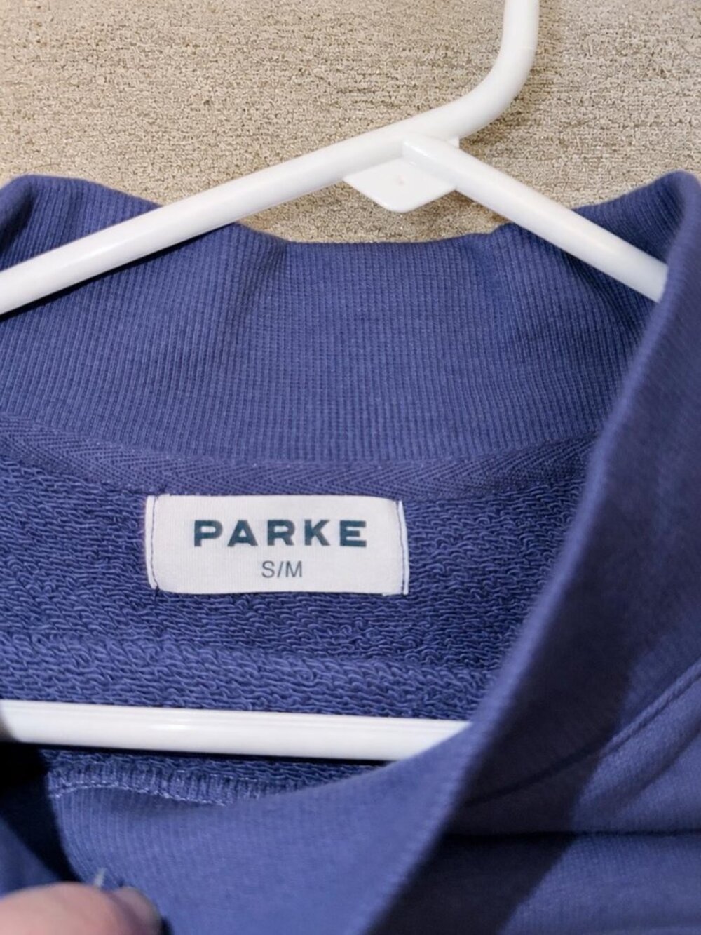 PARKE Americana varsity mock neck S/M - Picture 4 of 5